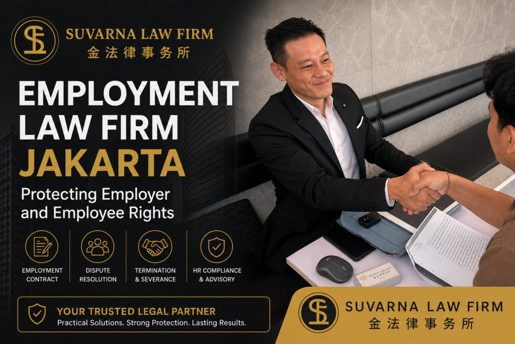Employment Law Firm Jakarta consultation meeting between lawyer and client