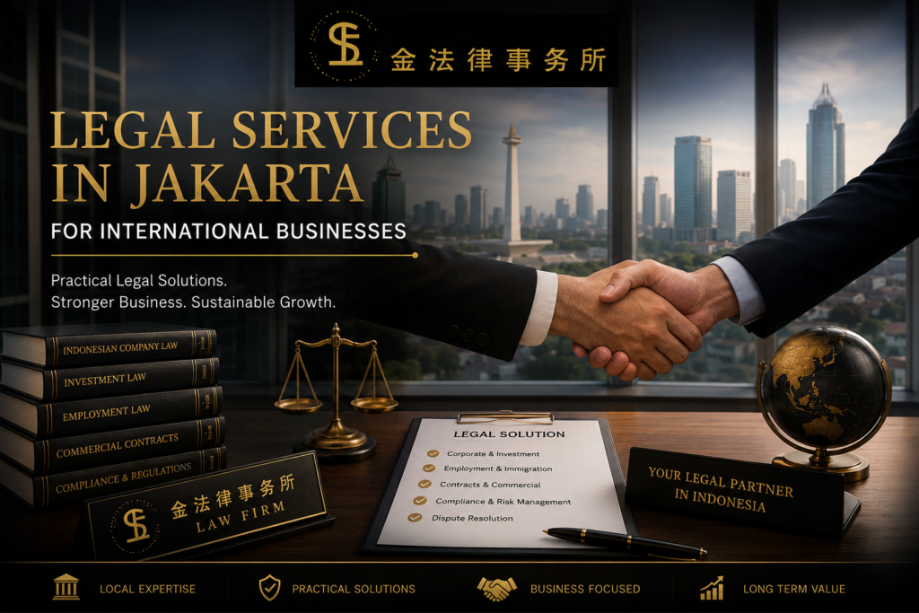 Professional Legal Services in Jakarta with experienced corporate lawyers