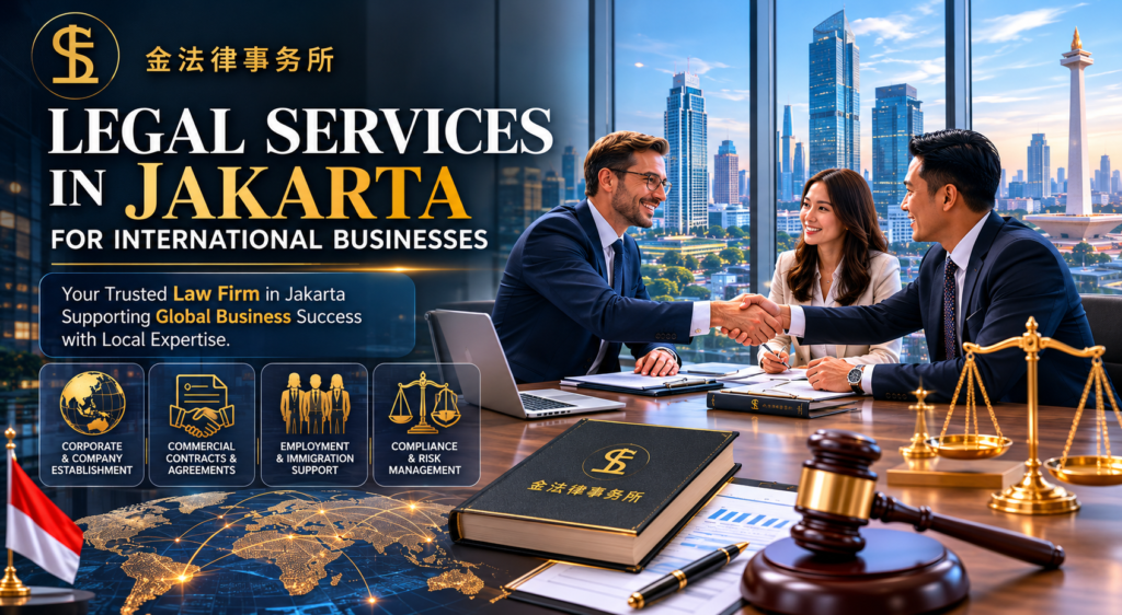 Legal Services in Jakarta for international business meetings and corporate law support