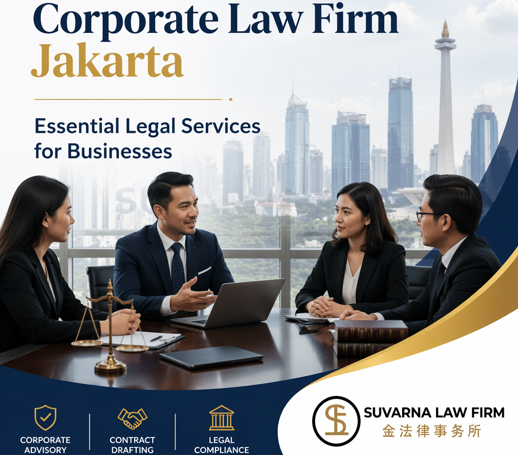 Essential Legal Services provided by a Corporate Law Firm in Jakarta